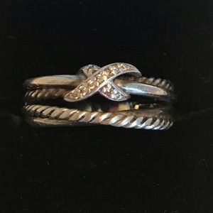 David Yurman x crossover ring